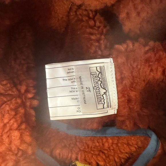 Patagonia Reversible Tribbles Jacket (size 2T) - Picture 3 of 3